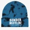 The Office Dunder Mifflin Tie-Dye Cuff Beanie - BoxLunch Exclusive -Boxlunch 18809341 hi