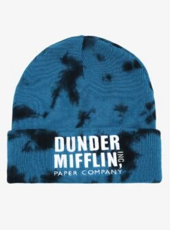 The Office Dunder Mifflin Tie-Dye Cuff Beanie - BoxLunch Exclusive
