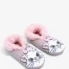 Disney The Aristocats Marie Bow Slipper Socks - BoxLunch Exclusive -Boxlunch 18809351 hi