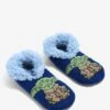 Star Wars The Mandalorian Grogu Meditating Slipper Socks - BoxLunch Exclusive -Boxlunch 18809353 hi