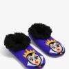 Disney Villains Evil Queen Portrait Slipper Socks - BoxLunch Exclusive -Boxlunch 18809355 hi