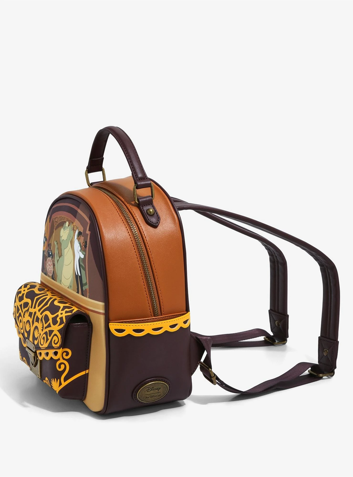 Our Universe Disney The Princess And The Frog Firefly Jazz Band Mini Backpack - BoxLunch Exclusive 5 Our Universe Disney The Princess And The Frog Firefly Jazz Band Mini Backpack - BoxLunch Exclusive - Image 3
