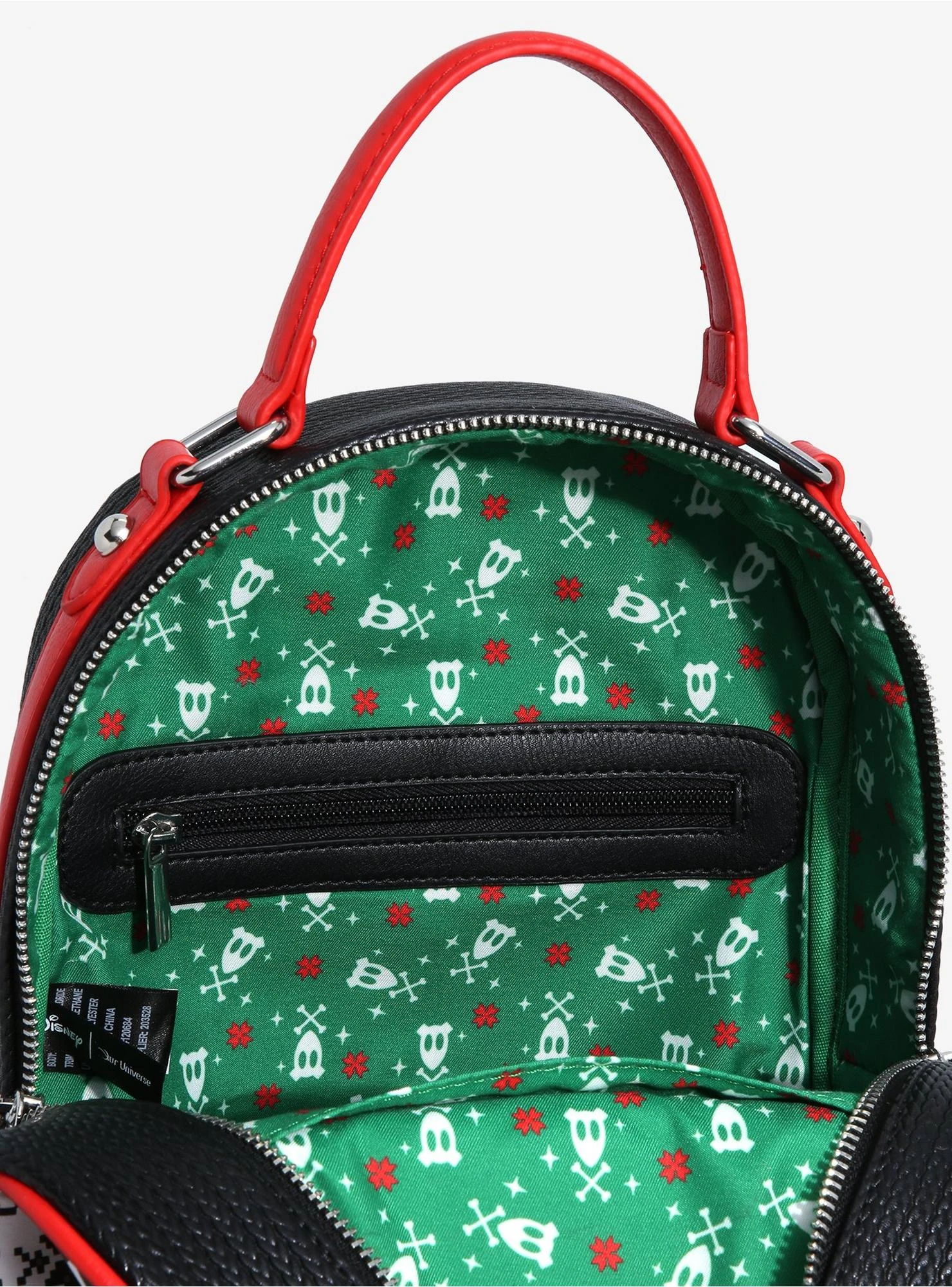 Our Universe Disney The Nightmare Before Christmas Jack Skellington Christmas Sweater Mini Backpack - BoxLunch Exclusive 8 Our Universe Disney The Nightmare Before Christmas Jack Skellington Christmas Sweater Mini Backpack - BoxLunch Exclusive - Image 6