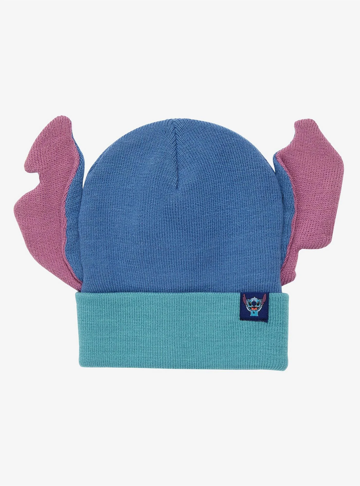 Disney Lilo & Stitch Stitch Ears Youth Cuff Beanie - BoxLunch Exclusive 3 Disney Lilo & Stitch Stitch Ears Youth Cuff Beanie - BoxLunch Exclusive