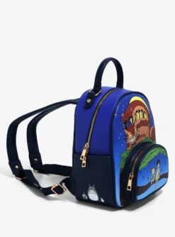 Our Universe Studio Ghibli My Neighbor Totoro Night Catbus Light Up Mini Backpack - BoxLunch Exclusive -Boxlunch 18827197 av2