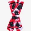 Star Wars Chibi Darth Vader Tie-Dye Crew Socks - BoxLunch Exclusive -Boxlunch 18859126 hi