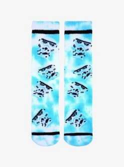 Star Wars Chibi Stormtrooper Tie-Dye Crew Socks - BoxLunch Exclusive -Boxlunch 18859128 av1