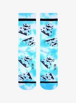 Star Wars Chibi Stormtrooper Tie-Dye Crew Socks - BoxLunch Exclusive -Boxlunch 18859128 av2