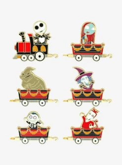 Disney The Nightmare Before Christmas Characters Blind Box Enamel Pin - BoxLunch Exclusive