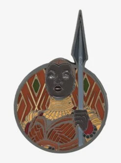 Marvel Black Panther Okoye Enamel Pin - BoxLunch Exclusive
