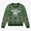 Our Universe Star Wars The Mandalorian Grogu Youth Holiday Sweater - BoxLunch Exclusive -Boxlunch 19046133 hi