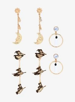 Disney Hocus Pocus Sanderson Sisters Earring Set - BoxLunch Exclusive