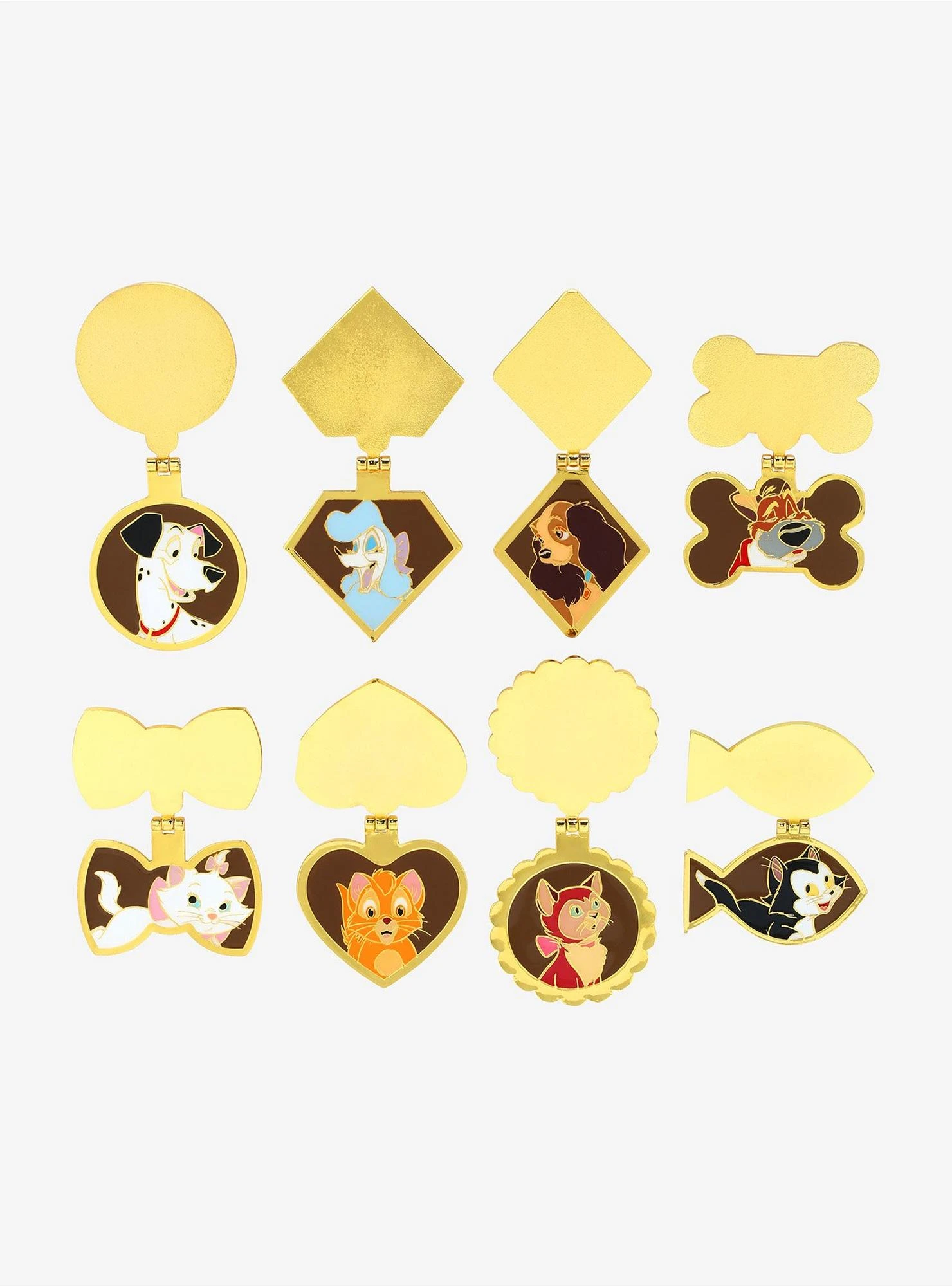Loungefly Disney Pets Name Tag Hinged Blind Box Enamel Pin - BoxLunch Exclusive 4 Loungefly Disney Pets Name Tag Hinged Blind Box Enamel Pin - BoxLunch Exclusive - Image 2