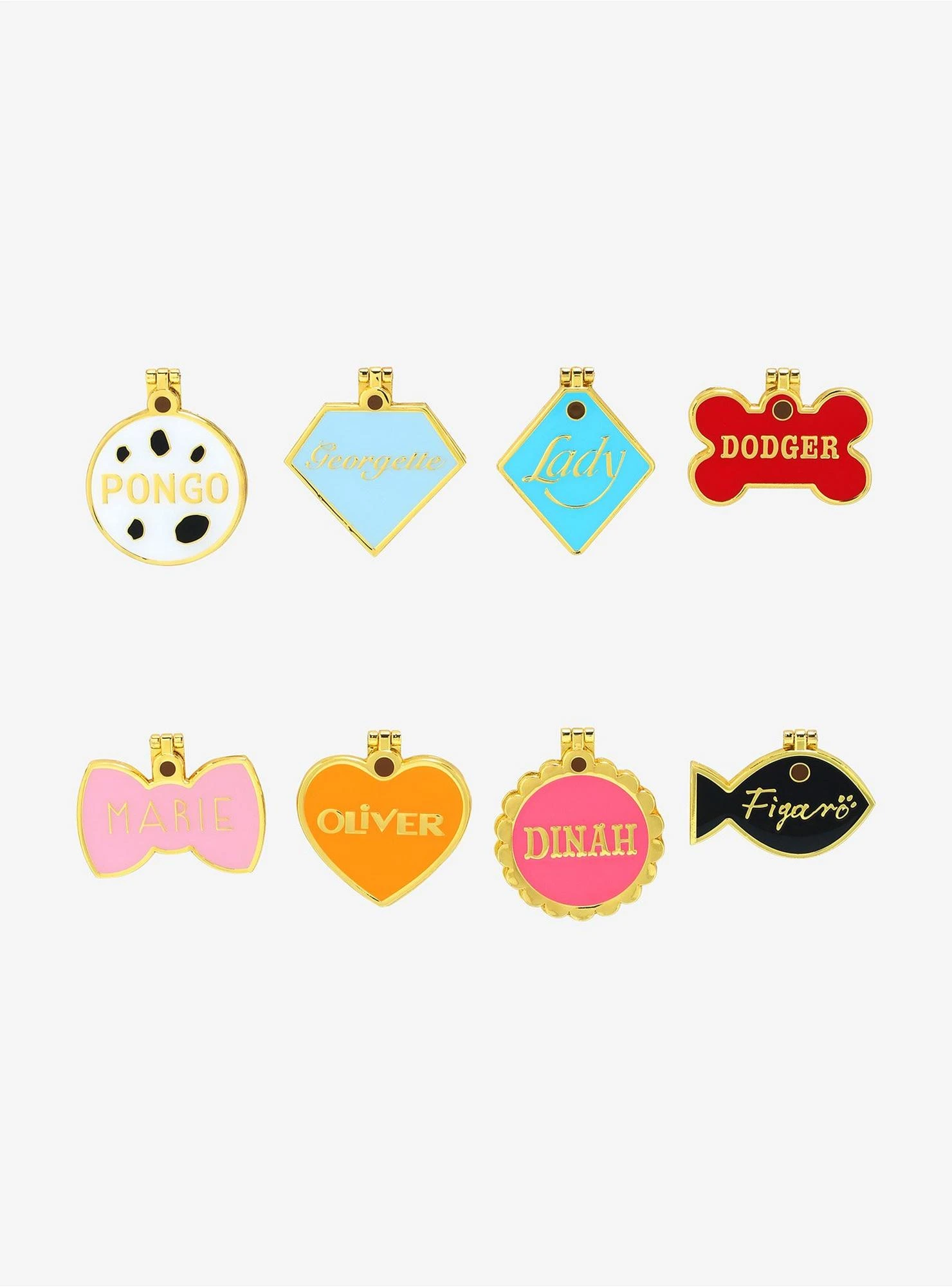 Loungefly Disney Pets Name Tag Hinged Blind Box Enamel Pin - BoxLunch Exclusive 3 Loungefly Disney Pets Name Tag Hinged Blind Box Enamel Pin - BoxLunch Exclusive