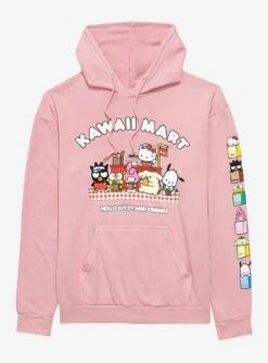 Sanrio Hello Kitty And Friends Kawaii Mart Group Portrait Hoodie - BoxLunch Exclusive