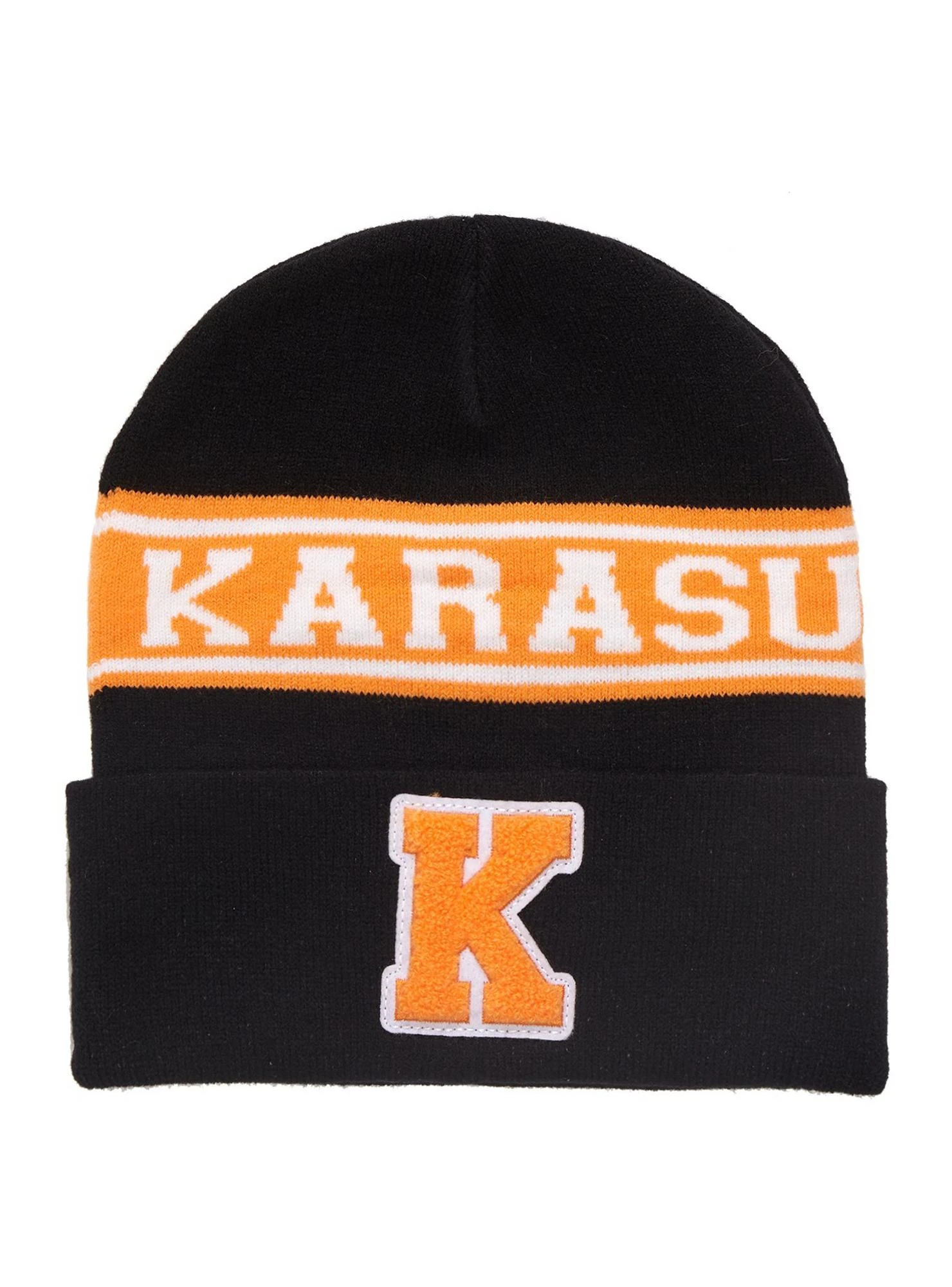 Haikyu!! Karasuno High Varsity Cuff Beanie - BoxLunch Exclusive 3 Haikyu!! Karasuno High Varsity Cuff Beanie - BoxLunch Exclusive