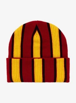 Harry Potter Gryffindor Striped Beanie - BoxLunch Exclusive -Boxlunch 19177799 av1