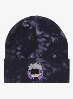 Jujutsu Kaisen Chibi Satoru Gojo Tie-Die Beanie - BoxLunch Exclusive
