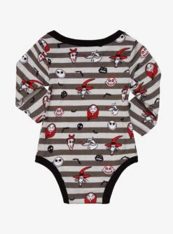 Disney The Nightmare Before Christmas Faces Infant One-Piece - BoxLunch Exclusive -Boxlunch 19180404 av1
