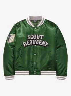 Attack On Titan Scout Regiment Bomber Jacket - BoxLunch Exclusive