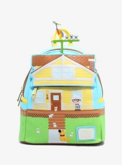 Loungefly Disney Pixar Up House & Characters Mini Backpack - BoxLunch Exclusive