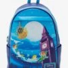 Loungefly Disney Peter Pan Nighttime Flight Glow-in-the-Dark Mini Backpack - BoxLunch Exclusive -Boxlunch 19322863 hi