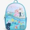 Loungefly Disney The Little Mermaid Beach Portrait Mini Backpack - BoxLunch Exclusive -Boxlunch 19322867 hi