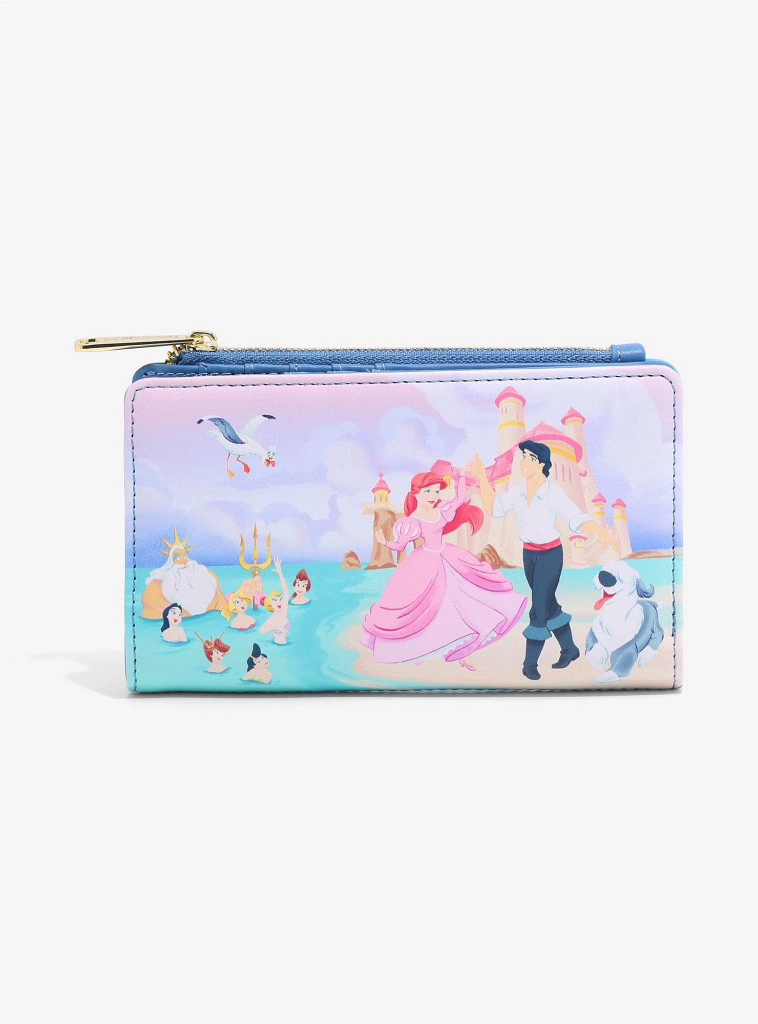 Loungefly Disney The Little Mermaid Beach Portrait Wallet - BoxLunch Exclusive 3 Loungefly Disney The Little Mermaid Beach Portrait Wallet - BoxLunch Exclusive