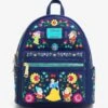Loungefly Disney Snow White And The Seven Dwarves Folk Mini Backpack - BoxLunch Exclusive -Boxlunch 19322893 hi