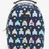 Loungefly Disney Snow White And The Seven Dwarves Beds Allover Print Mini Backpack - BoxLunch Exclusive -Boxlunch 19322899 hi