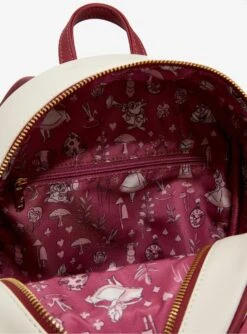 Loungefly Disney Alice In Wonderland Mushroom Tea Party Mini Backpack - BoxLunch Exclusive -Boxlunch 19323696 av3