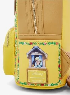 Loungefly Disney Princesses Floral Balconies Mini Backpack - BoxLunch Exclusive -Boxlunch 19323710 av3