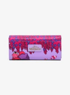 Disney The Little Mermaid Ariel & Flounder Floral Wallet - BoxLunch Exclusive -Boxlunch 19323809 av1