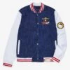 Sanrio Kawaii Mart Denim Varsity Jacket - BoxLunch Exclusive -Boxlunch 19389452 hi