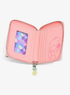 Loungefly Disney Lilo & Stitch Tie-Dye Small Zip Wallet - BoxLunch Exclusive -Boxlunch 19425651 av3