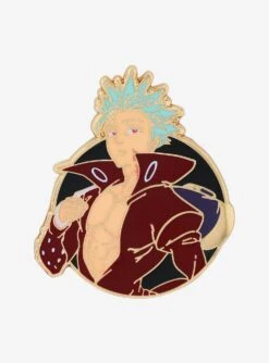 The Seven Deadly Sins Ban Circle Portrait Enamel Pin - BoxLunch Exclusive
