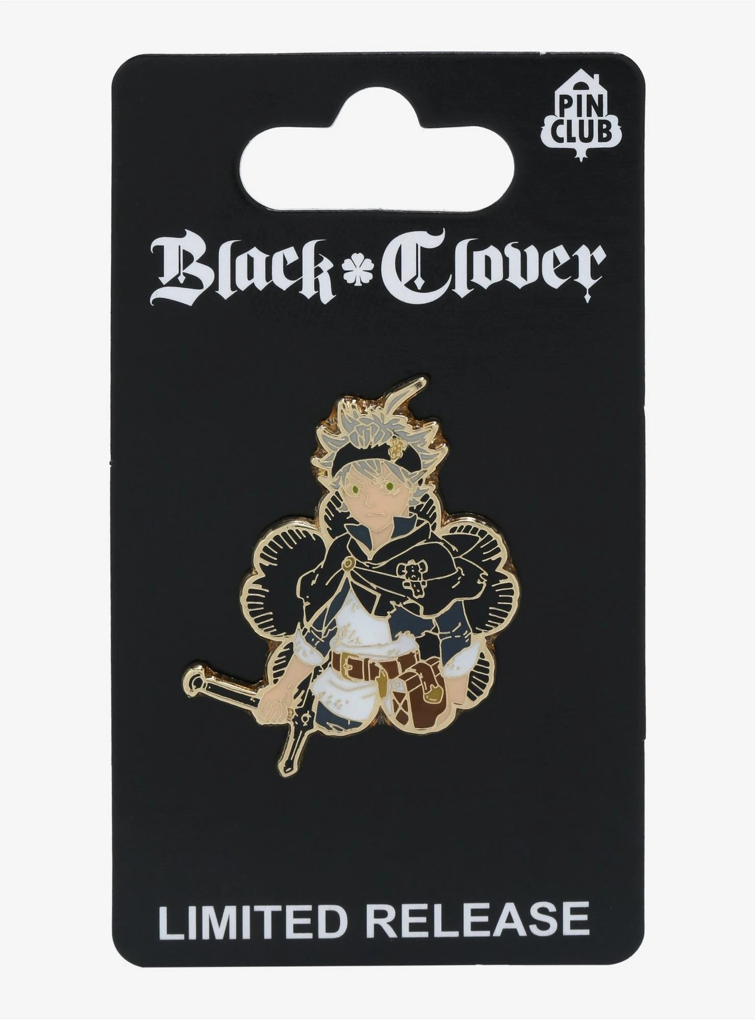 Black Clover Asta Enamel Pin - BoxLunch Exclusive 4 Black Clover Asta Enamel Pin - BoxLunch Exclusive - Image 2