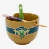 Star Wars The Mandalorian Grogu Snack Time Ramen Bowl With Chopsticks And Spoon