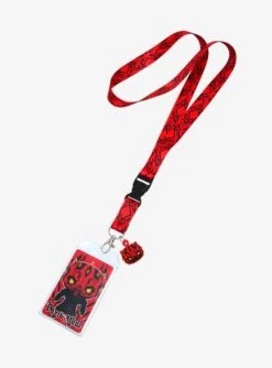 Loungefly Star Wars: Episode I - The Phantom Menace Darth Maul Lanyard - BoxLunch Exclusive