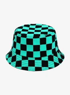Demon Slayer: Kimetsu No Yaiba Tanjiro Embroidered Bucket Hat - BoxLunch Exclusive -Boxlunch 19614734 av2