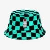 Demon Slayer: Kimetsu No Yaiba Tanjiro Embroidered Bucket Hat - BoxLunch Exclusive -Boxlunch 19614734 hi
