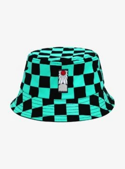 Demon Slayer: Kimetsu No Yaiba Tanjiro Embroidered Bucket Hat - BoxLunch Exclusive