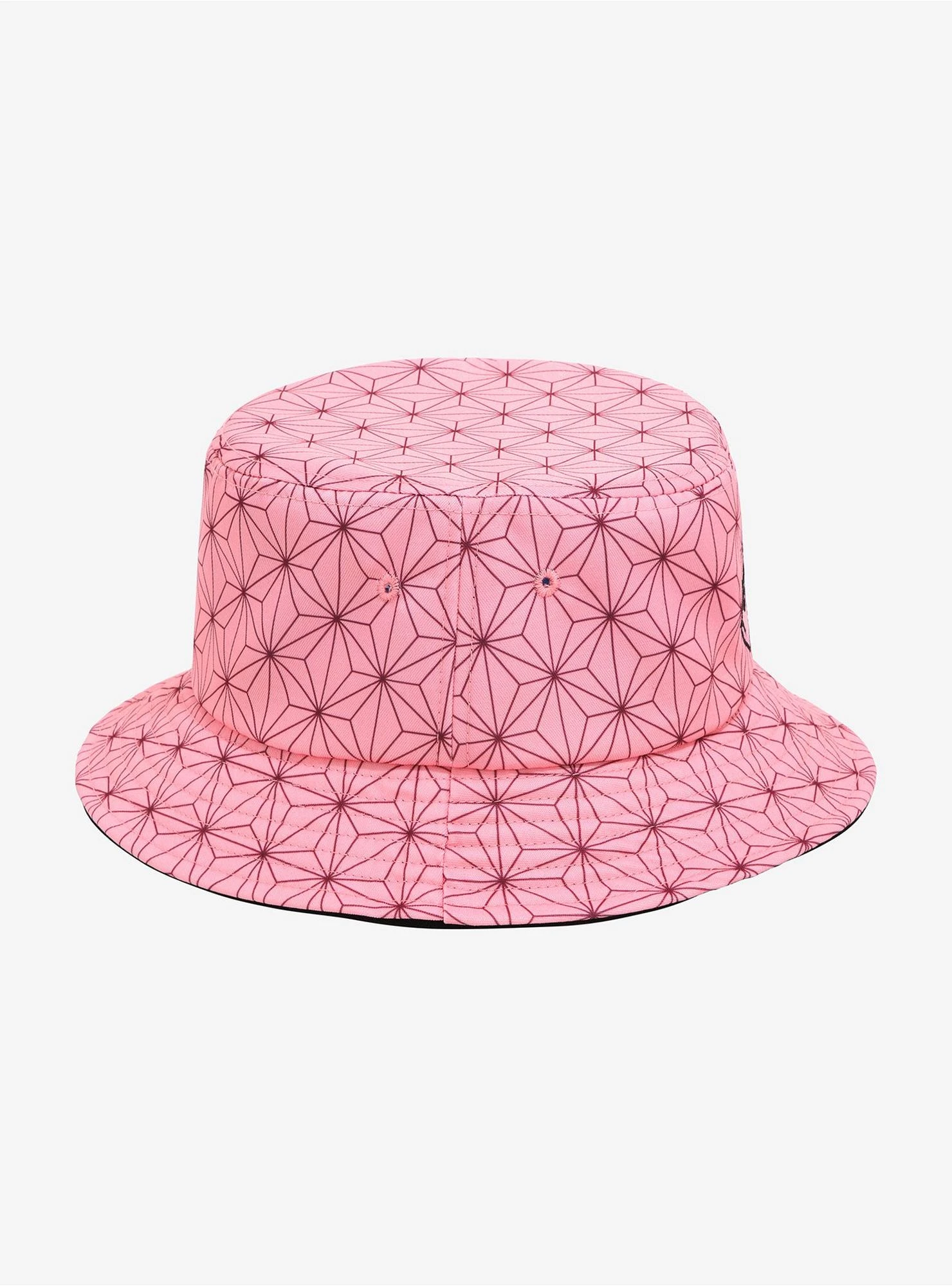Demon Slayer: Kimetsu No Yaiba Nezuko Kamado Embroidered Bucket Hat - BoxLunch Exclusive 4 Demon Slayer: Kimetsu No Yaiba Nezuko Kamado Embroidered Bucket Hat - BoxLunch Exclusive - Image 2