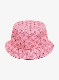 Demon Slayer: Kimetsu No Yaiba Nezuko Kamado Embroidered Bucket Hat - BoxLunch Exclusive 7 Demon Slayer: Kimetsu No Yaiba Nezuko Kamado Embroidered Bucket Hat - BoxLunch Exclusive -Boxlunch 19614736 av2