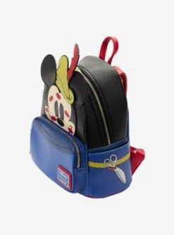 Loungefly Disney Brave Little Tailor Mickey Mouse Figural Mini Backpack -Boxlunch 19619894 av3