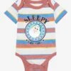 Disney Snow White And The Seven Dwarfs Sleepy Striped Infant One-Piece - BoxLunch Exclusive -Boxlunch 19676984 hi