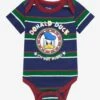 Disney Donald Duck Moody Striped Infant One-Piece - BoxLunch Exclusive -Boxlunch 19676990 hi