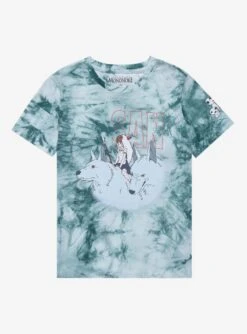 Studio Ghibli Princess Mononoke San Youth Tie-Dye T-Shirt - BoxLunch Exclusive