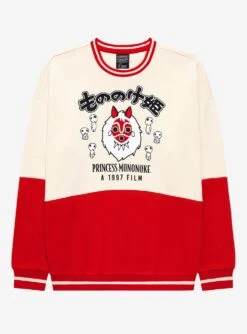 Studio Ghibli Princess Mononoke Panel Crewneck - BoxLunch Exclusive