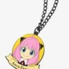 Spy X Family Anya Circle Portrait Necklace - BoxLunch Exclusive -Boxlunch 19801024 hi